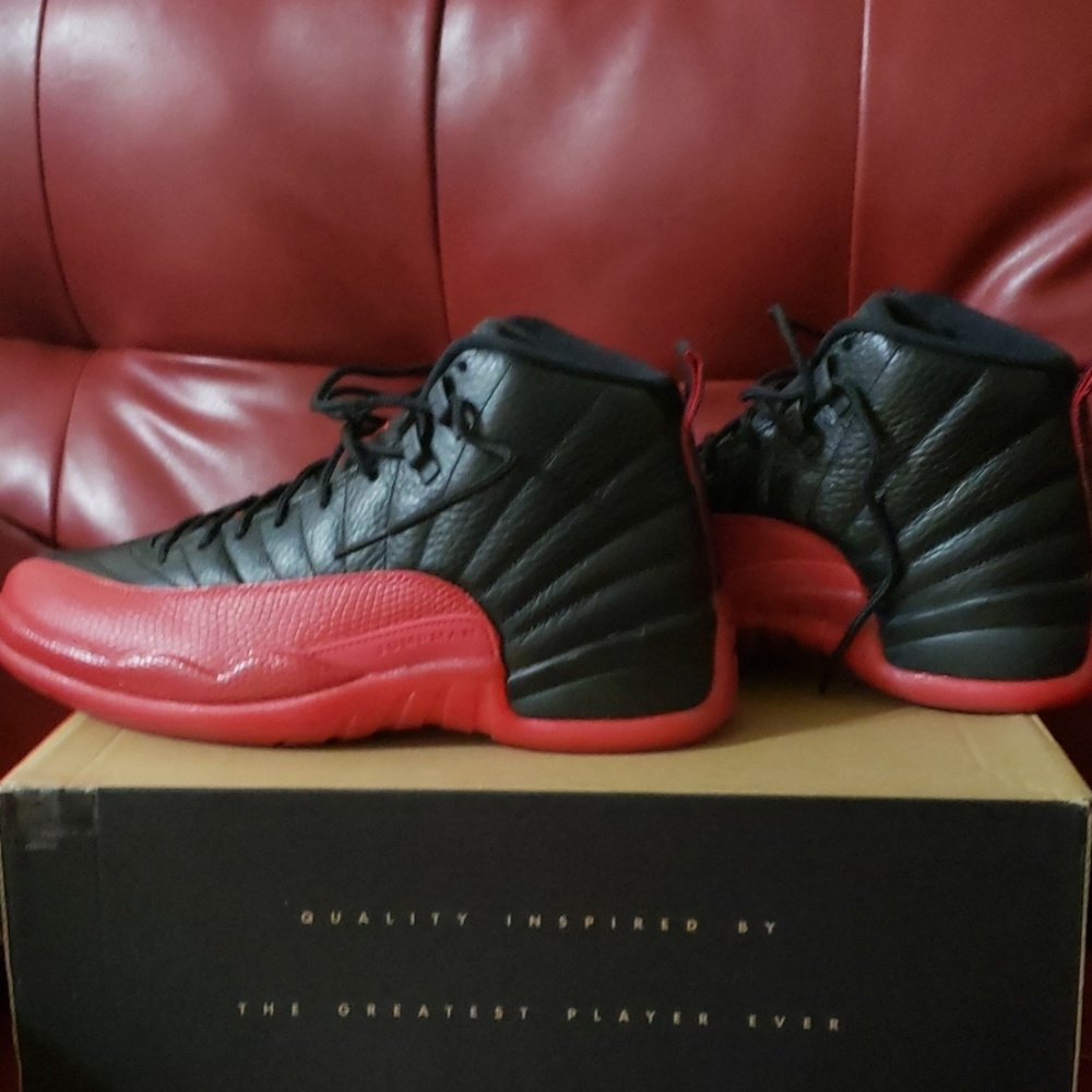 Retro 12 Jordans "flu game" 11/2015-3/2016 series